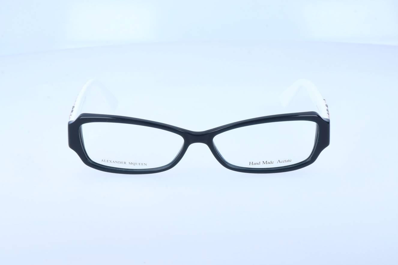Alexander McQueen AMQ4161 Designer Eyeglasses for Women & Men - Stylish & Lightweight Frame for Fashion & Everyday Wear
