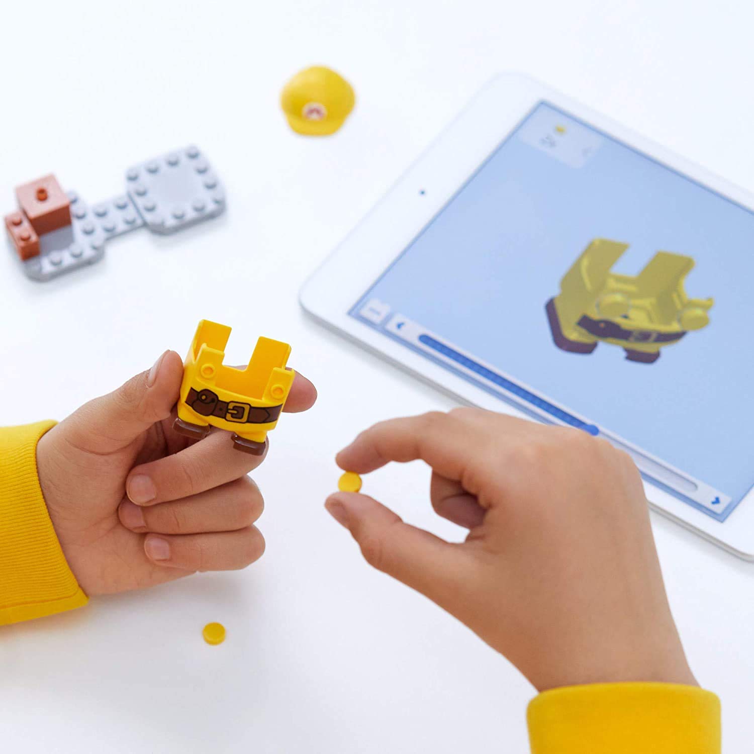 LEGO Super Mario Builder Mario Power-Up Pack 71373 Building Kit - 10-Piece Expansion Set for Adventures with Mario Starter Course (71360) | Fun Interactive Toy Gift for Kids | Enhance Gameplay & Creative Play