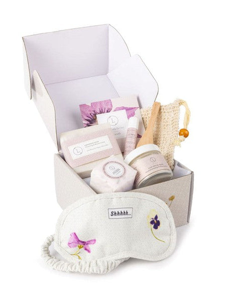 Lavender Spa Gift Set for Women - Relaxing Aromatherapy Bath & Body Care Set - Made in USA - Perfect for Self-Care, Birthday Gifts & Stress Relief