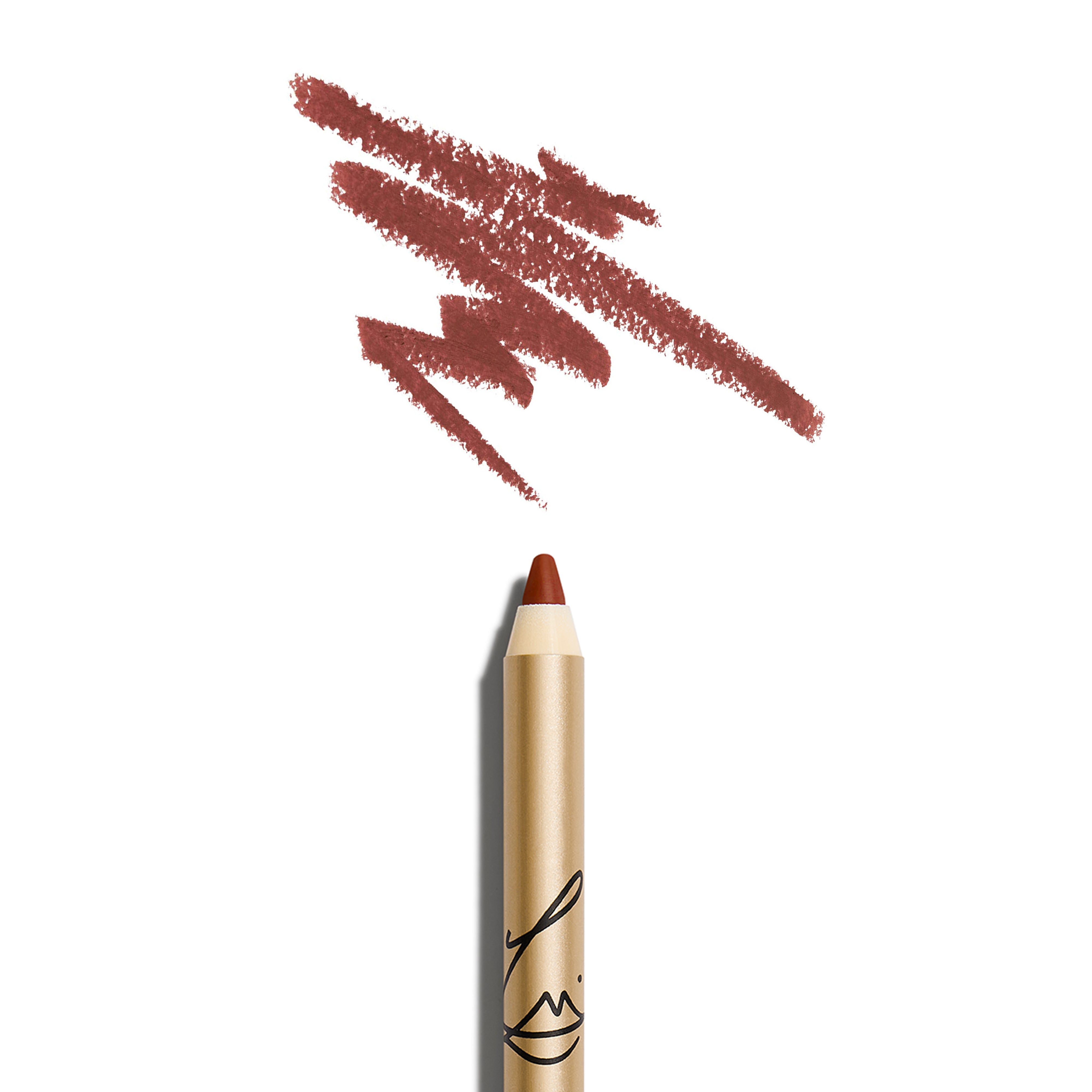 Cinnabar Lip Pencil - Long Lasting Lip Liner to Enhance & Define Lips | Perfect for Everyday Wear & Special Occasions