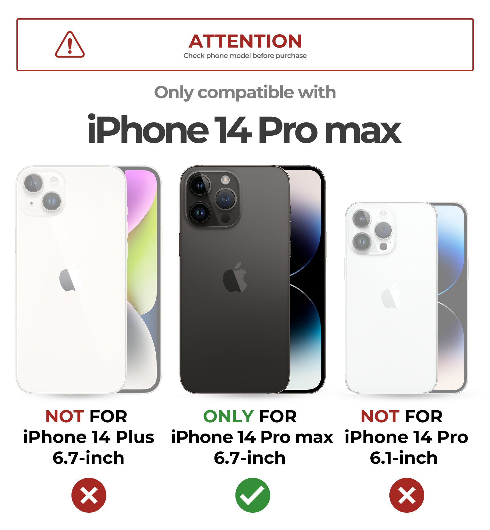Durable iPhone 14 Pro Max Case with Built-In Screen Protector & Slide Camera Cover | 360° Magsafe Compatible Shockproof Rugged Bumper Cover | Perfect for Outdoor Activities, Travel & Daily Protection
