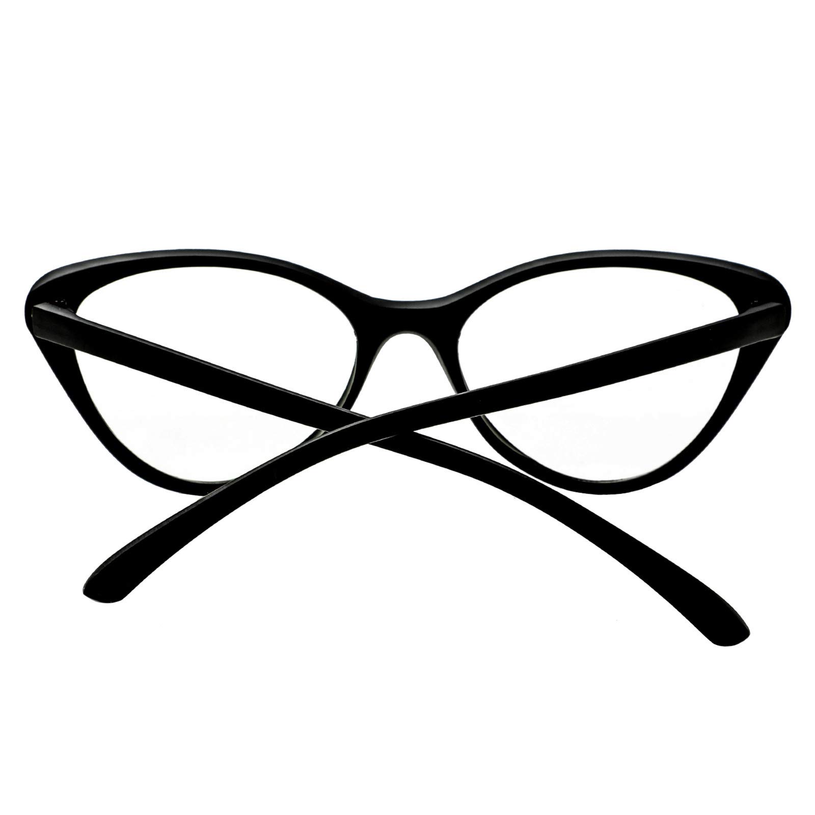 Oripoxic Cat Eye Glasses for Women - Retro Myopia & Nearsighted Prescription Eyewear - Perfect for Reading, Working & Fashion Accessories