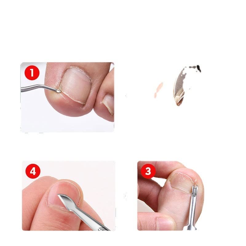 Premium Stainless Steel Manicure & Pedicure Kit - Professional Nail Clippers, Toe Nail Scissors, Cuticle Pliers & Grooming Tools Set for Home & Travel Use