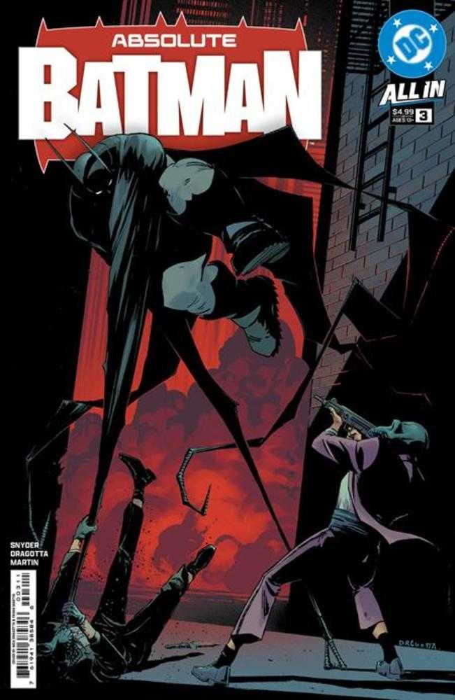 Absolute Batman #3 Cover A by Nick Dragotta - DC Comics Collectible Edition - Perfect for Superhero Fans & Comic Book Collectors