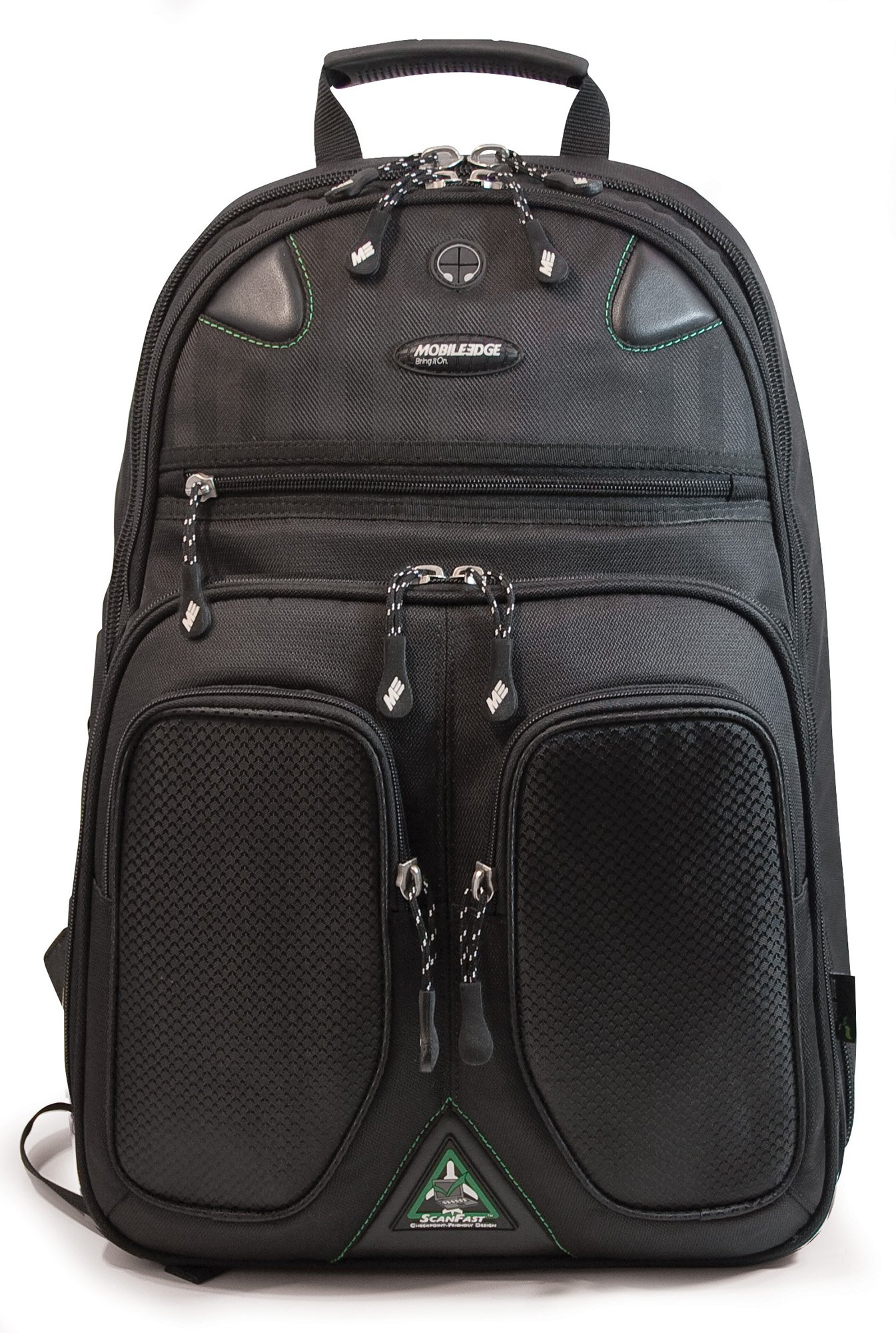 ScanFast TSA-Friendly Laptop Backpack for 17.3 Inch Laptops & MacBooks - Professional Business Travel Backpack for Men & Women - Durable Work Bag for Commuting, Office & Air Travel - Black