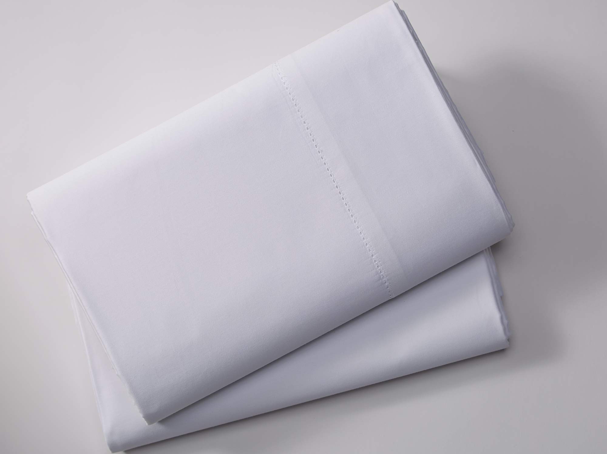 Premium Marriott Signature Pillowcases - Ultra Soft & Breathable Cotton Blend Pillow Cover Set of 2 (King Size) for Luxury Hotels & Home Bedroom Comfort