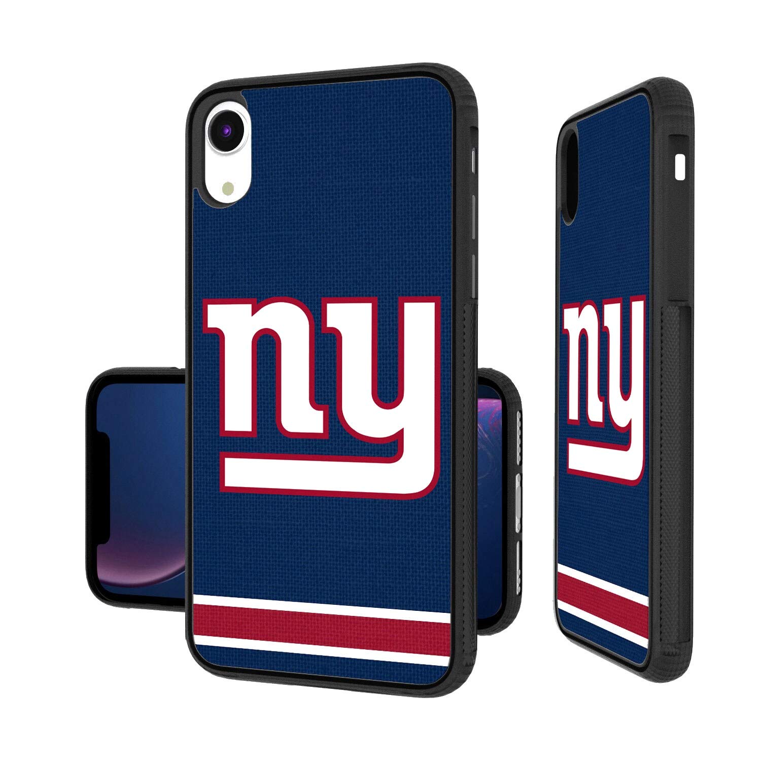 NFL Team Logo iPhone Bumper Case - Durable Protective Cover with Stripe Design for Football Fans - Perfect for Game Day, Tailgating & Showing Team Spirit