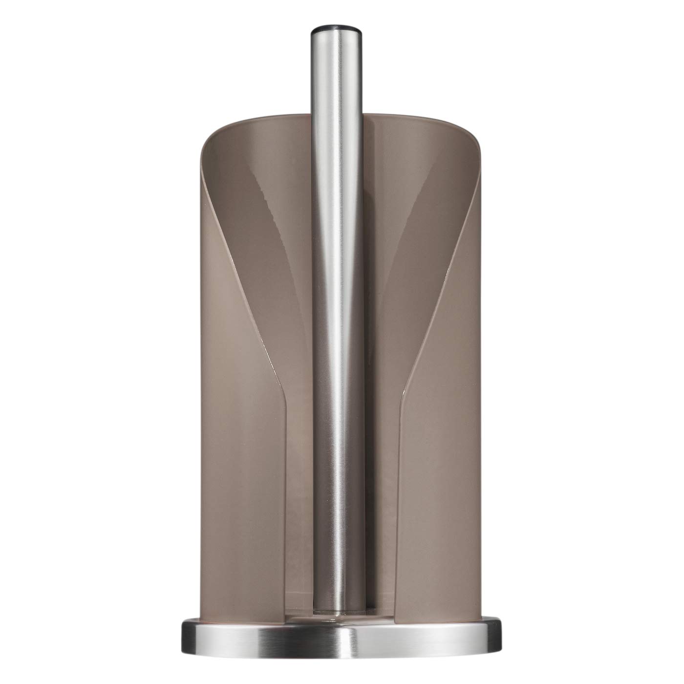 Premium Wesco Paper Towel Holder - 15.5 x 15.5 x 30 cm Warm Grey - Stylish Kitchen & Bathroom Organizer for Disposable Paper Towels