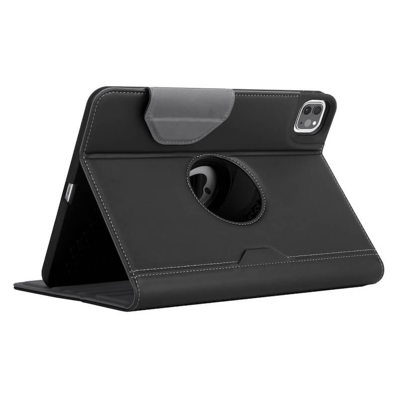 Targus Pro Tek Antimicrobial iPad Case - Compatible with iPad 10.2, iPad Air, iPad Pro 10.5 | Protective Folio Cover in Black | Perfect for Work, School & Travel