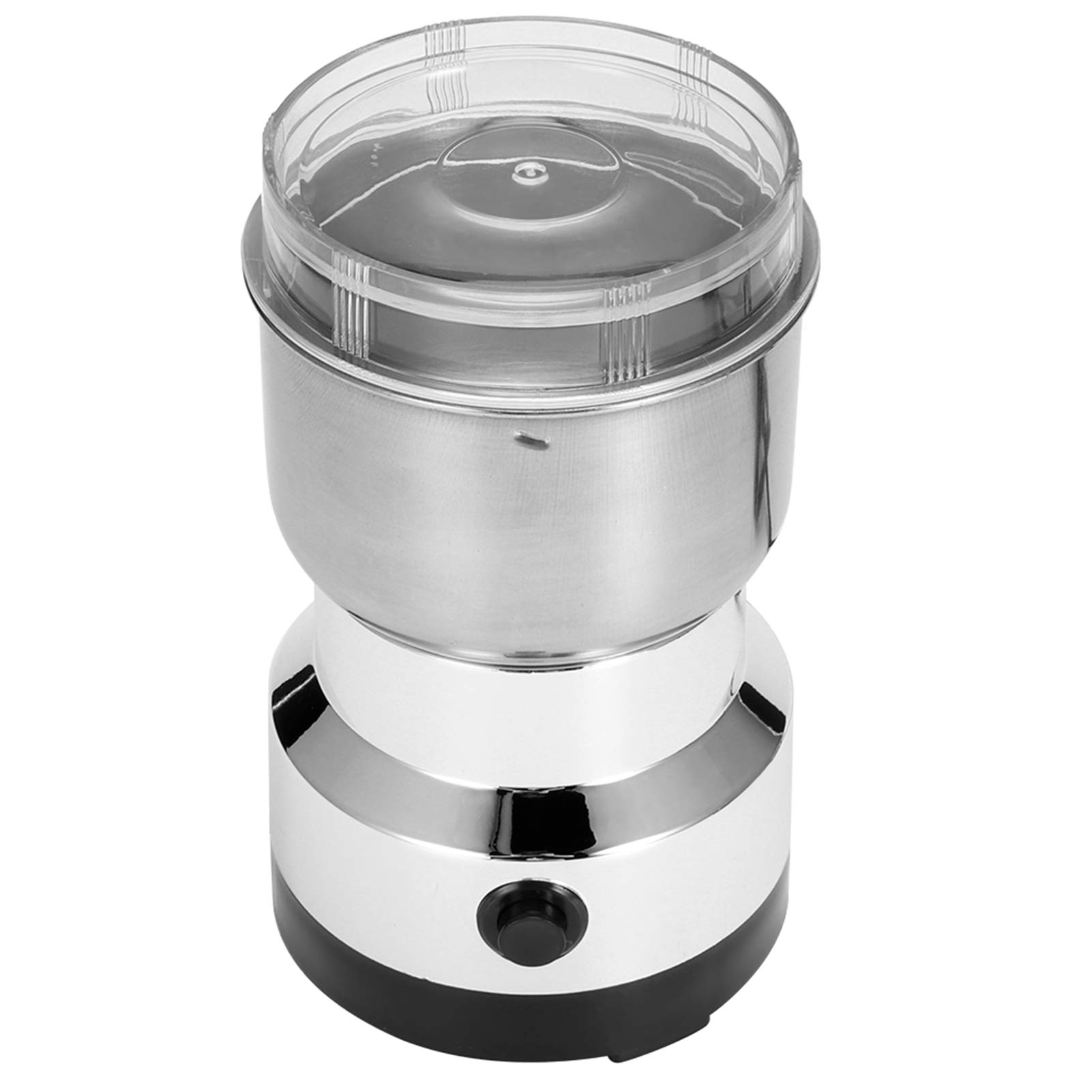 Premium Electric Coffee Grinder - Stainless Steel Spice & Nut Grinder for Coffee Beans, Herbs, Grains, Corn, Sesame & Soybeans - Powerful Kitchen Blender & Mill for Fresh Ground Coffee & Spices - Perfect for Home Brewing, Baking & Cooking (US)