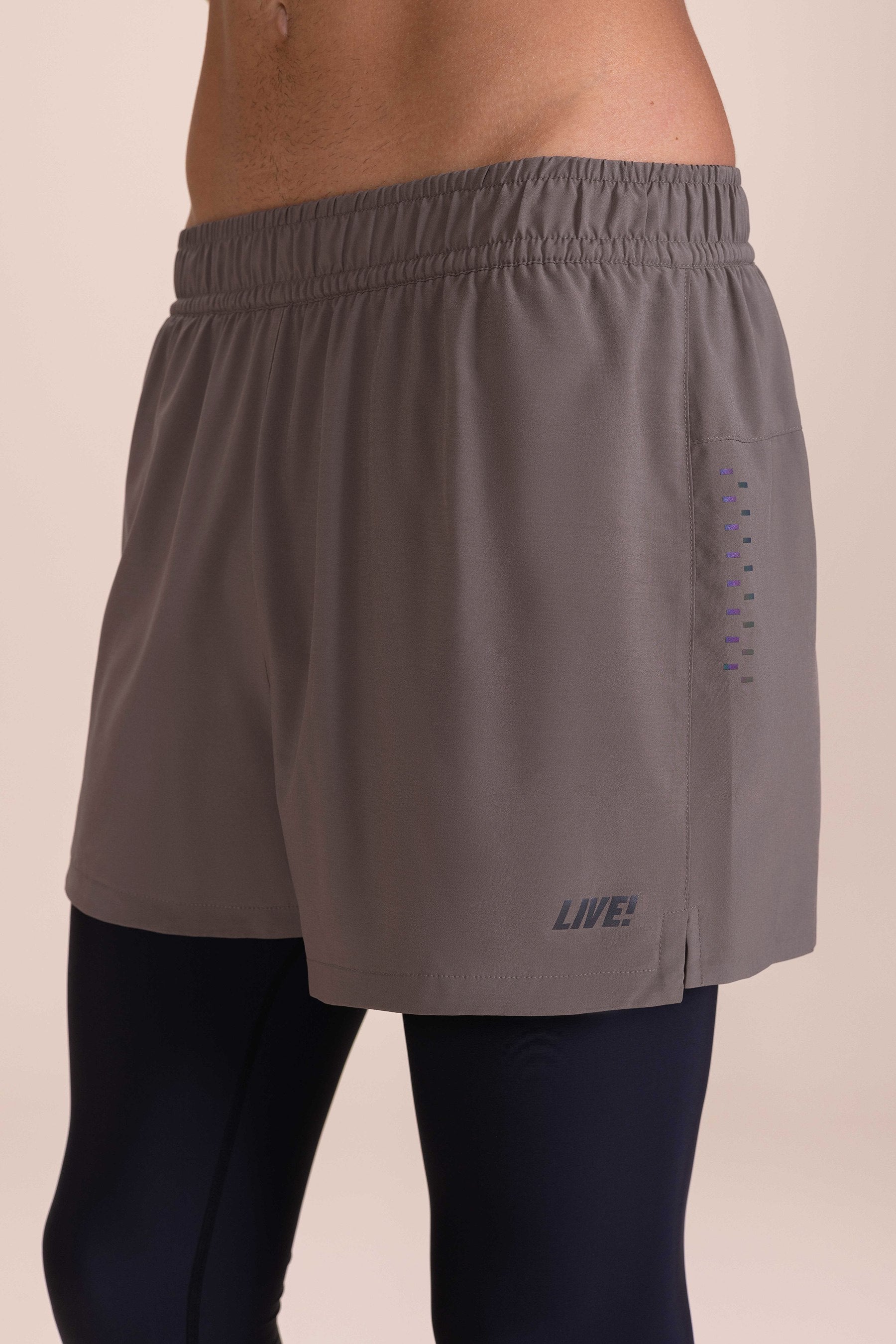 Dryside Men's 3 Inch Running Shorts - Lightweight Quick-Dry Athletic Shorts for Jogging, Gym Workouts & Outdoor Sports