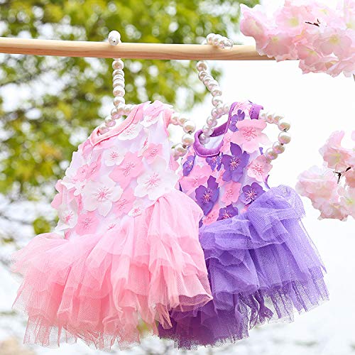 Summer Dog Dresses for Small Dogs & Cats - Soft & Cute Puppy Princess Wedding Costume | Perfect for Weddings, Parties & Special Occasions