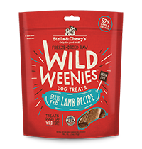 Premium Wild Weenies Lamb Dog Treats - All-Natural, Grain-Free, High-Protein Snacks for Dogs - Perfect for Training, Rewards & Dental Health