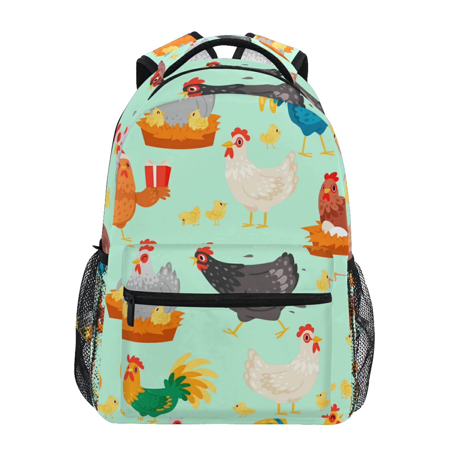 SUABO Water-Resistant School Backpack with Laptop Compartment - 15.6 Inch Laptop & Tablet Bag for College Students & Teens - Perfect for School, Travel & Daily Commute