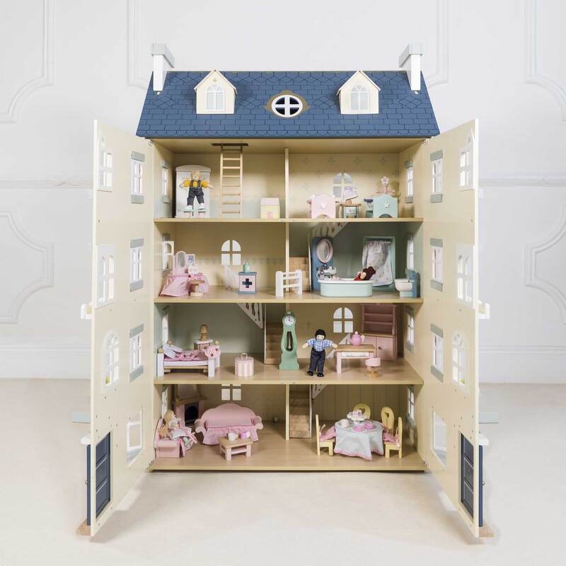 Daisylane Wooden Dollhouse - Princess Castle Playset for Kids, Perfect for Pretend Play & Room Decor | Ideal for Birthday Gifts & Indoor Playtime