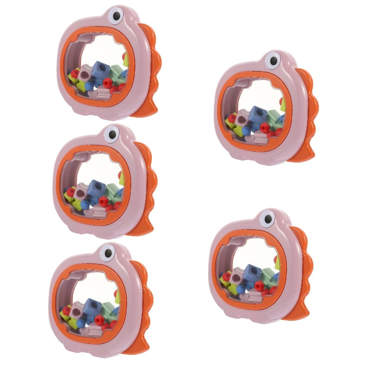 UPKOCH 5-Pack Plastic Tooth Storage Box - Teeth Keepsake Holder for Baby Teeth, Wisdom Teeth & Dental Souvenirs - Perfect for Parents, Dentists & Memory Preservation