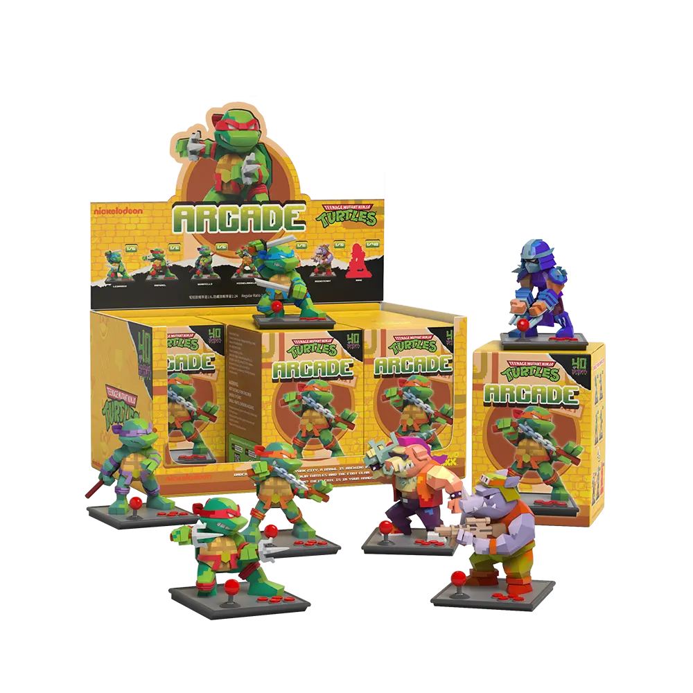 Teenage Mutant Ninja Turtles Arcade Game - Classic 4 Player Fighting Game for Kids & Adults - Perfect for Game Rooms, Parties & Retro Gaming Nights