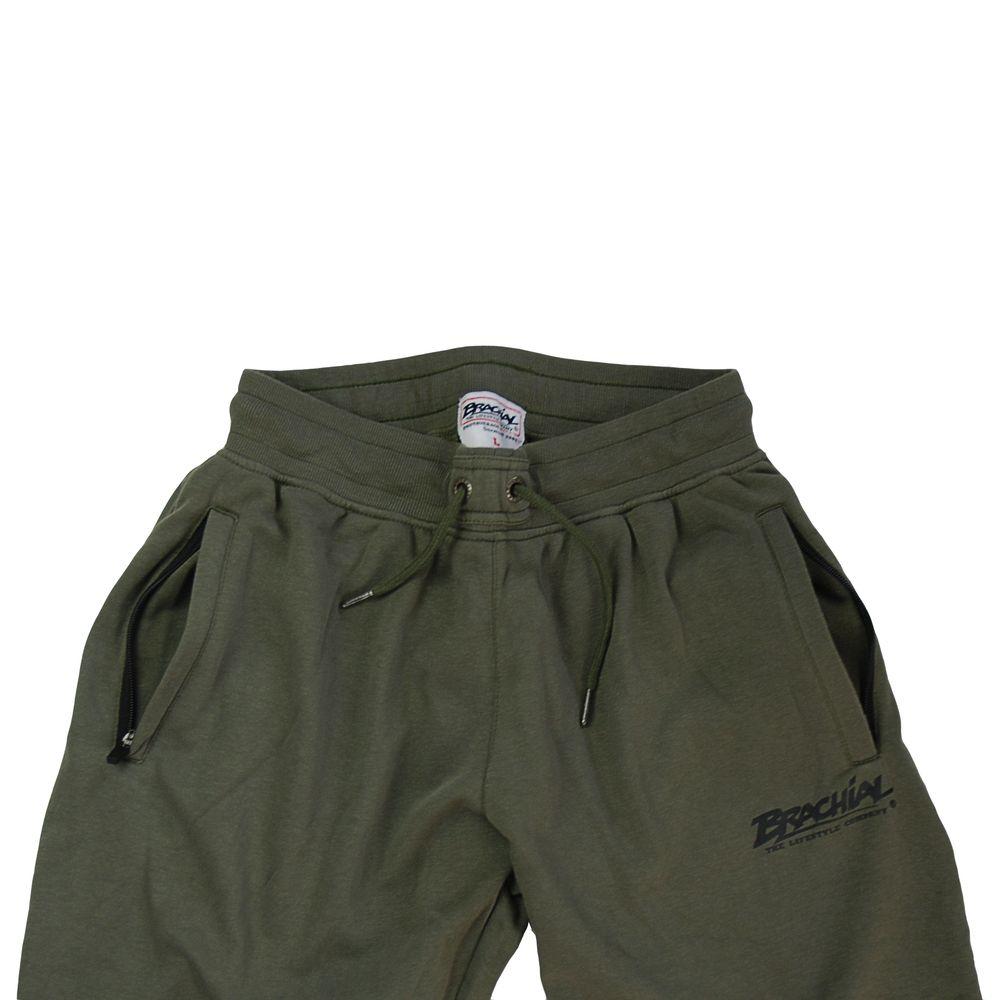 Lightweight Military Green Brachial Tracksuit Pants - Comfortable Joggers for Men & Women, Perfect for Gym, Running, and Casual Wear