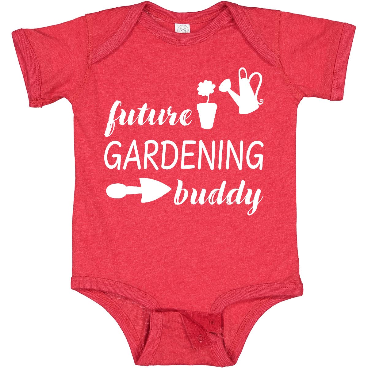 Inktastic Future Gardening Buddy Baby Bodysuit - Adorable Organic Cotton Onesie for Infants & Toddlers - Perfect for Outdoor Play, Gardening Activities & Family Bonding Moments