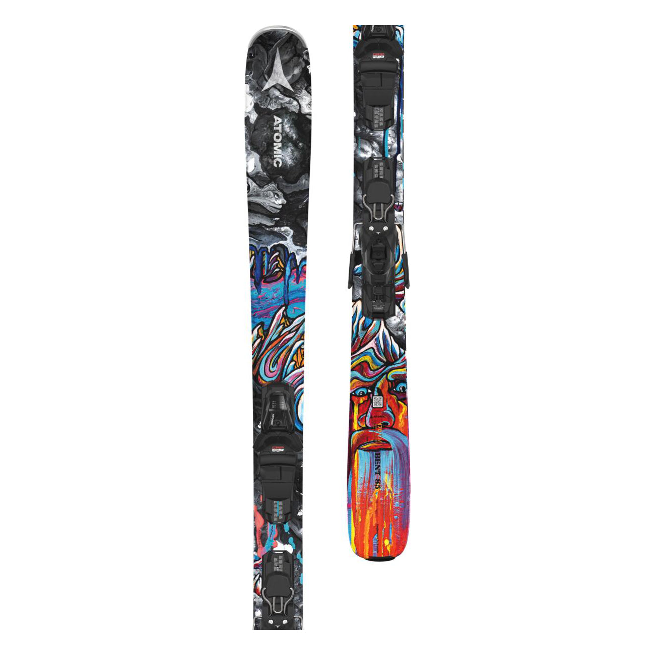 2025 Atomic Bent Chetler 85 System Skis with M10 Bindings - All-Mountain Freeride Powder Skis for Backcountry & Resort Skiing