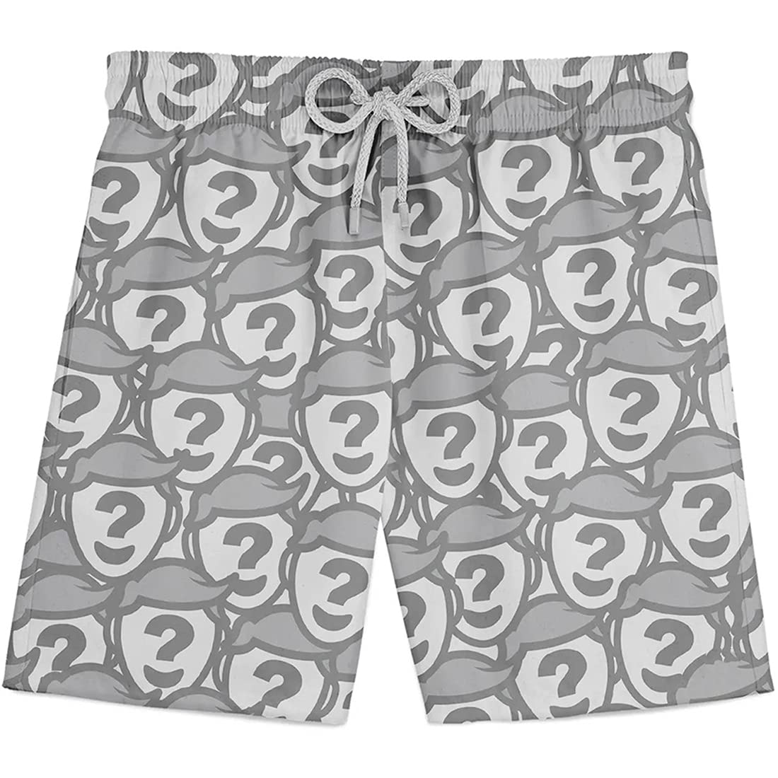 Funny Men's Swim Trunks - Bright Color Quick Dry Swim Shorts for Men with Drawstring - Beach, Pool, Vacation Swimwear - Perfect for Summer Swimming, Water Sports and Tropical Getaways