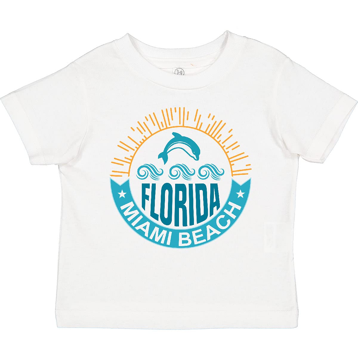 Inktastic Miami Beach Florida Travel Trip Toddler T-Shirt - Cute Vacation Shirt for Kids, Perfect for Family Trips & Beach Outings