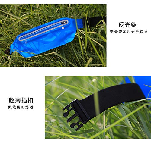 HWZ Sports Waterproof Running Phone Pouch - Ultra-Thin Cycling Fitness Armband for 6 Inch Smartphones - Perfect for Jogging, Hiking & Outdoor Activities