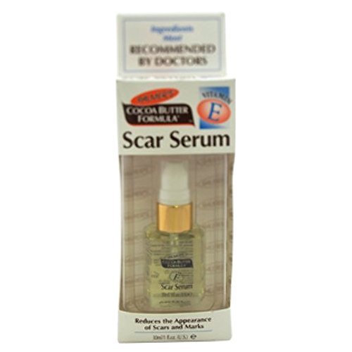 Palmer's Cocoa Butter Formula Scar Serum with Vitamin E - 1 oz | Fades Scars & Stretch Marks | For Post-Surgery, Acne & Pregnancy | Skincare Treatment