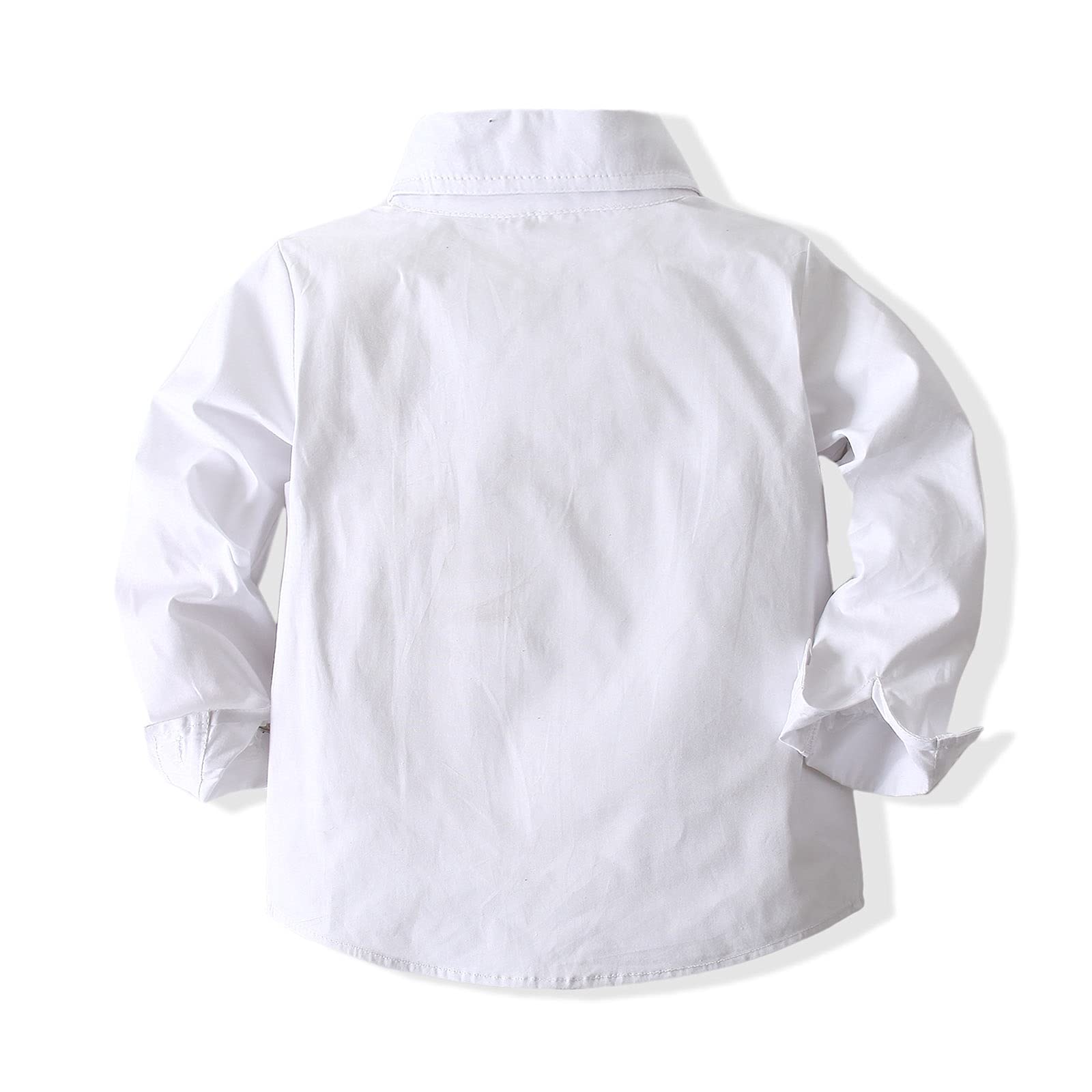 Gentleman Baby Boy Suit with Bow Tie & Suspenders for Newborns - Photo Shoots & Special Occasions