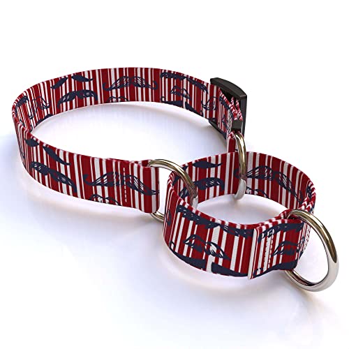 Moustaches & Stripes Red