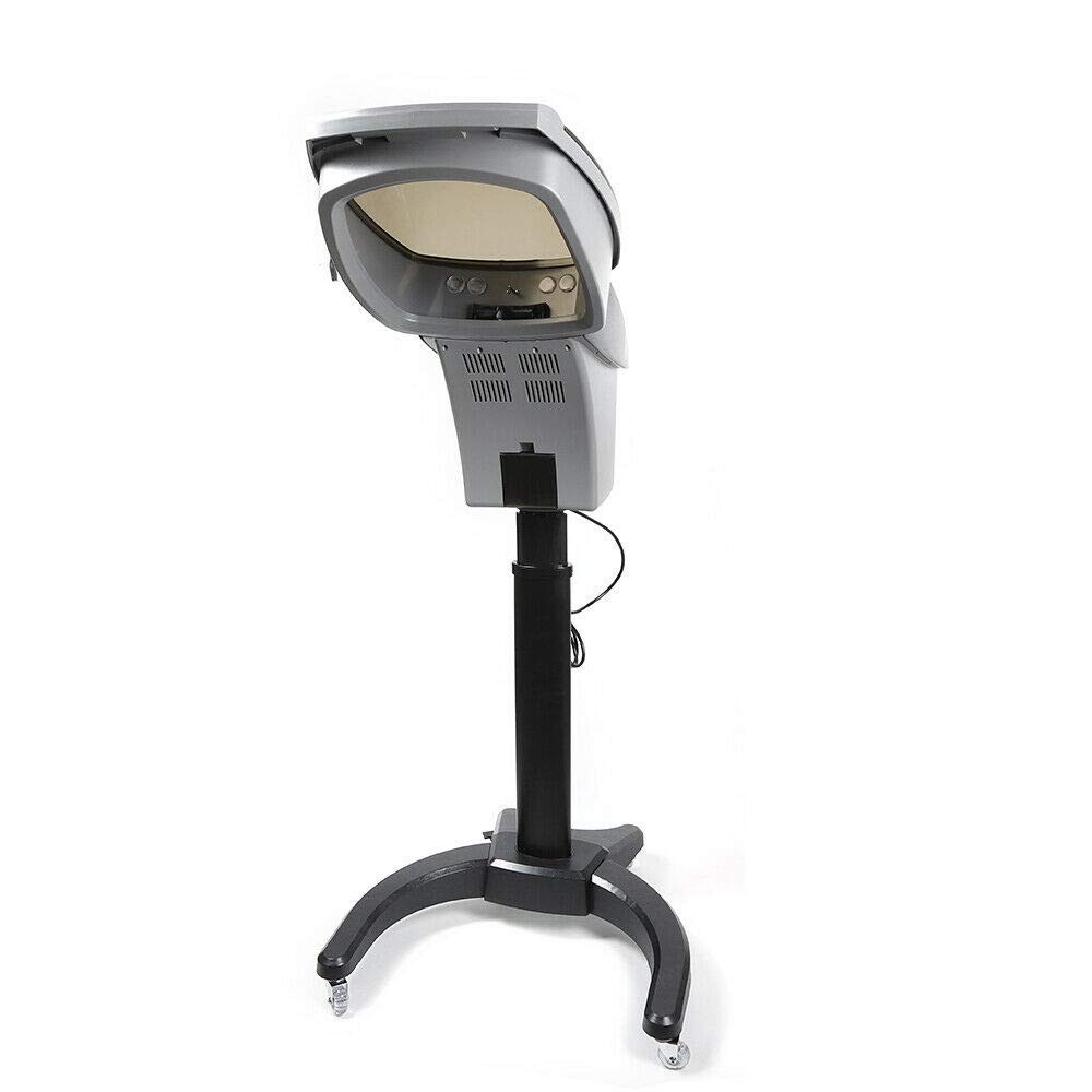 Professional 110V Hair Steamer Machine with LCD Panel & Rolling Wheels - 700W Salon Steamer for Deep Conditioning, Hair Dye & Oil Treatment - Perfect for Stylists, Salons & SPA Black Hair Care (Black) | At-Home & Professional Salon Use