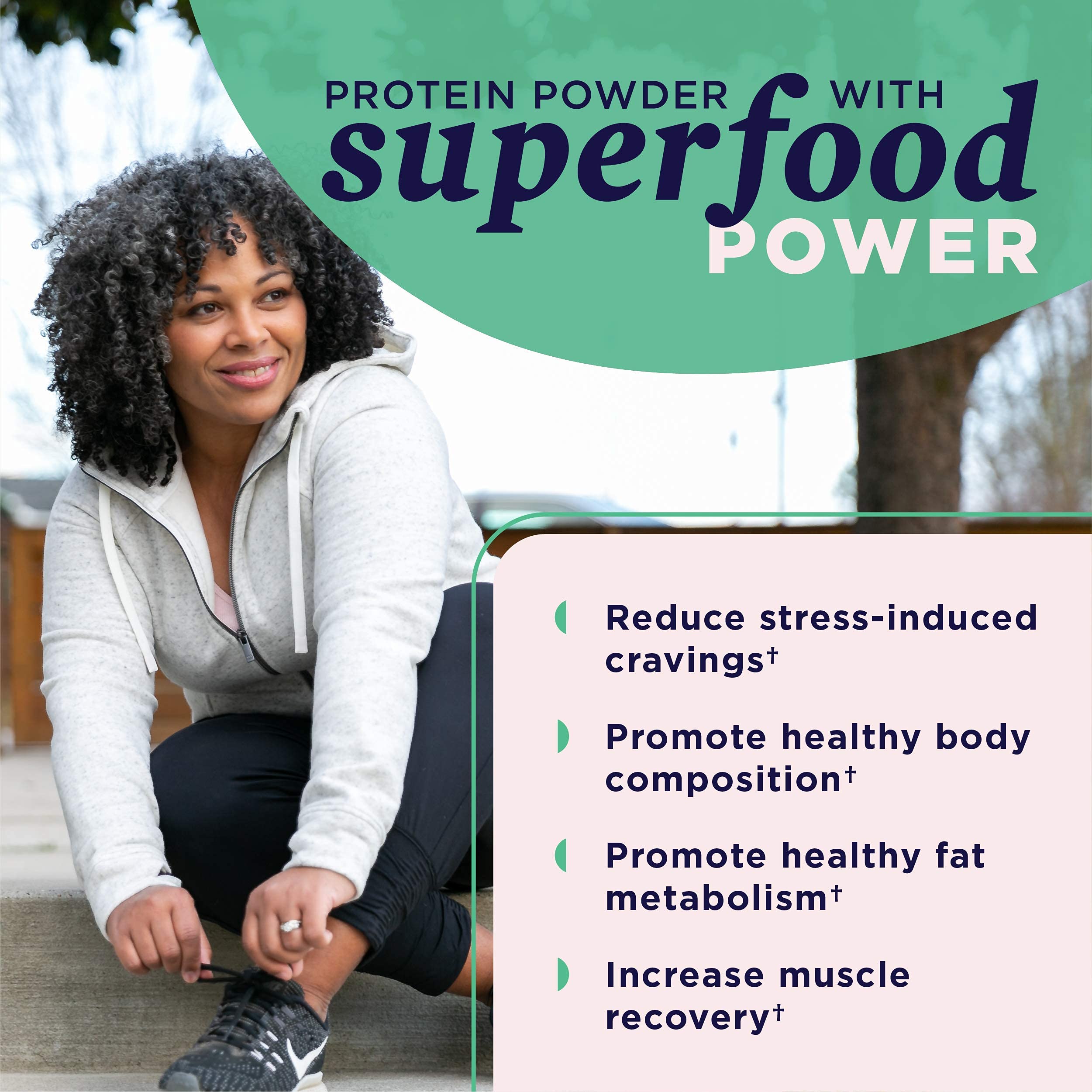 Ancient Nutrition Plant Based Protein Powder - Organic Vegan Superfood Supplement with 15g Protein Per Serving, Chocolate Flavor, Gluten Free & Paleo Friendly (12 Servings) - Perfect for Post-Workout Recovery & Healthy Smoothies