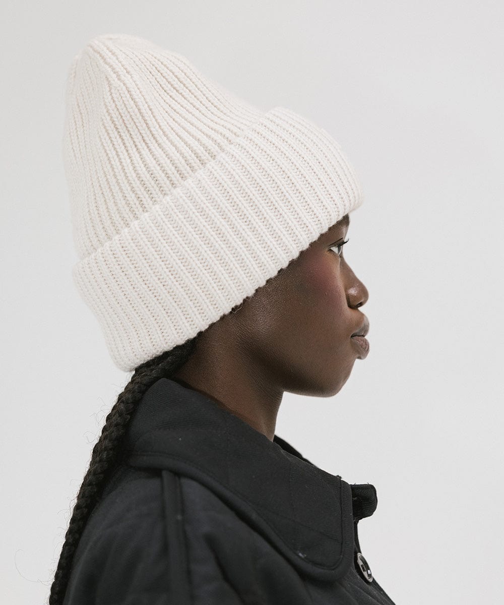 Gigi Merino Wool Beanie Hat for Women - Soft & Warm Winter Knit Cap - Perfect for Skiing, Hiking & Outdoor Activities