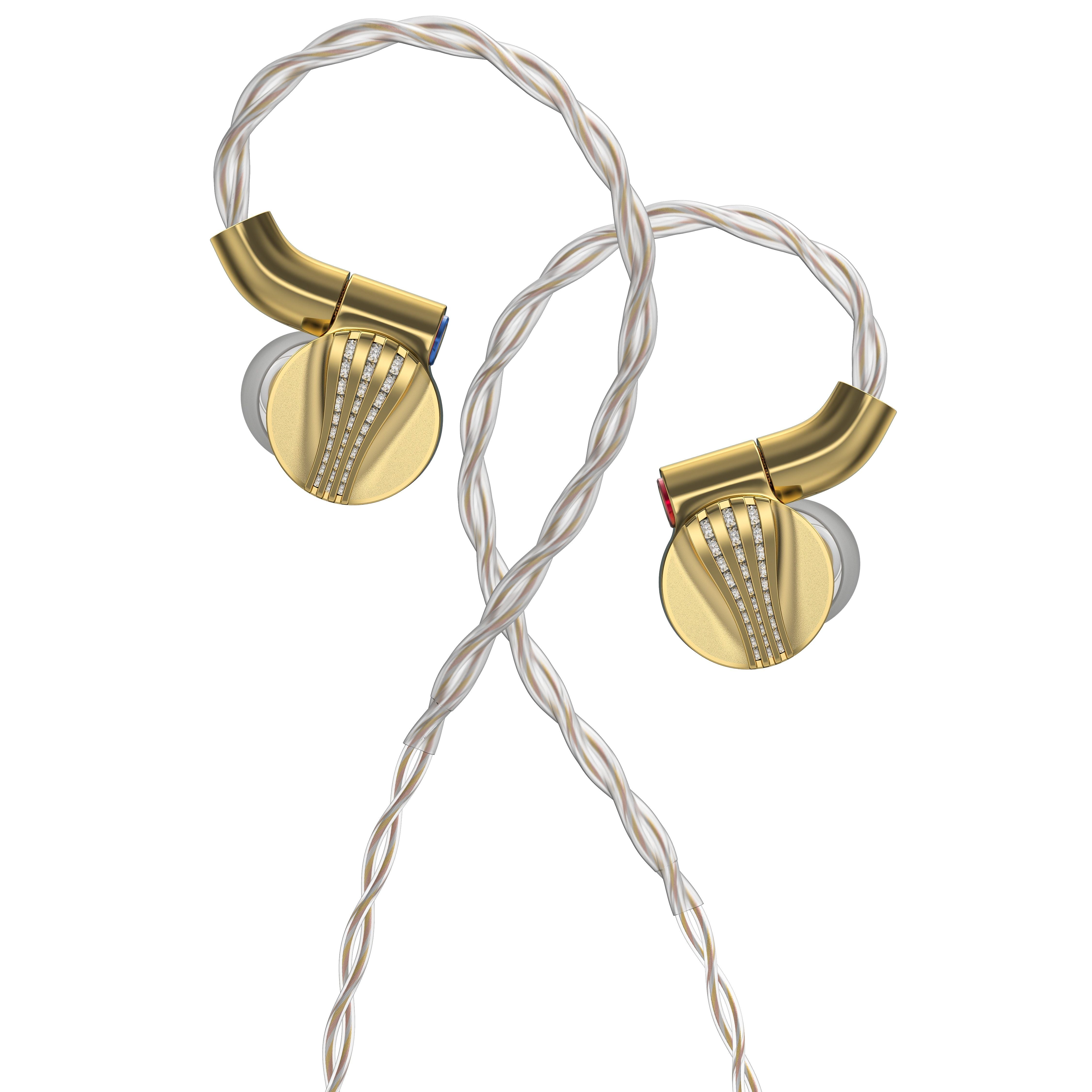 FiiO FDX 14th Anniversary Limited Edition Pure Beryllium Diaphragm 1DD In-Ear Headphones - Premium Audiophile Earbuds for Music Lovers & Studio Monitoring