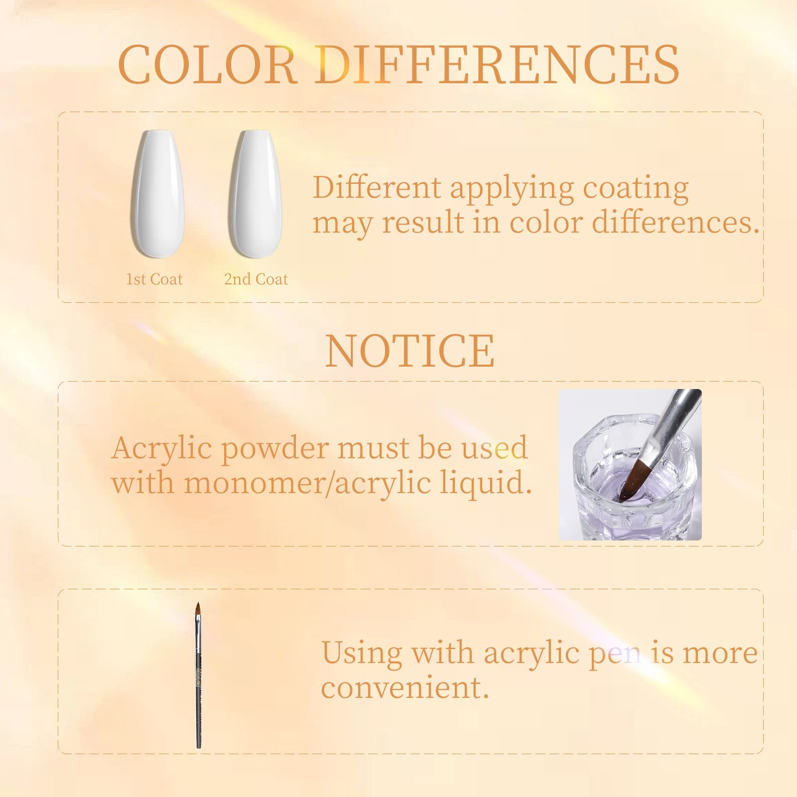 ROSALIND 4.2oz Opal White Acrylic Nail Powder - Professional Polymer Powder for Acrylic Nail Extensions & French Nail Carving | No UV Lamp Needed | Perfect for Salon Professionals & DIY Manicures at Home