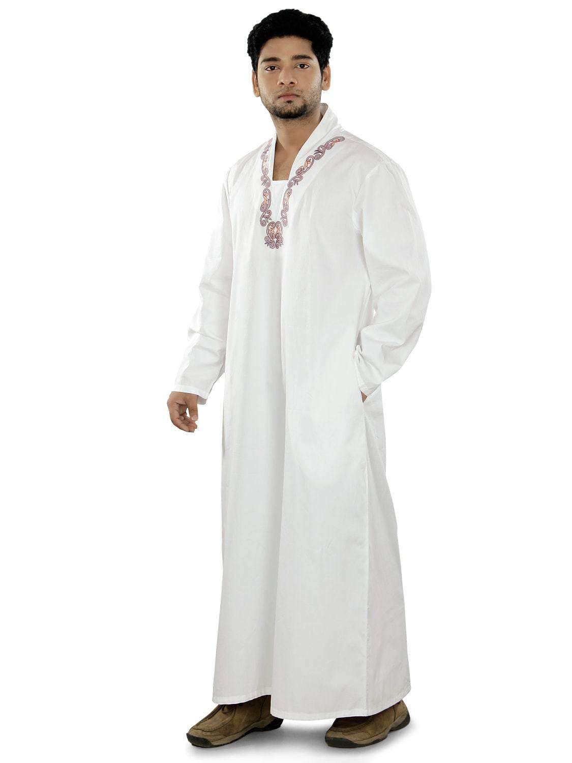 Elegant White Anis Galabiya Dress for Women - Perfect for Eid, Weddings & Special Occasions