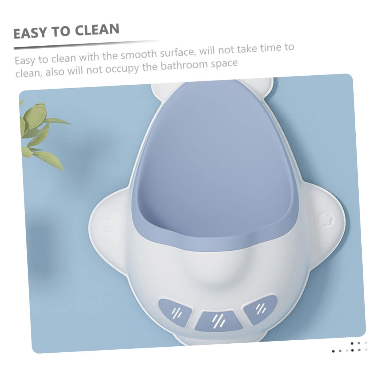BIUDECO Toddler Potty Trainer - Fun Cartoon Design, Space-Saving, Sturdy & Safe for Boys & Girls | Perfect for Home, Travel & Potty Training