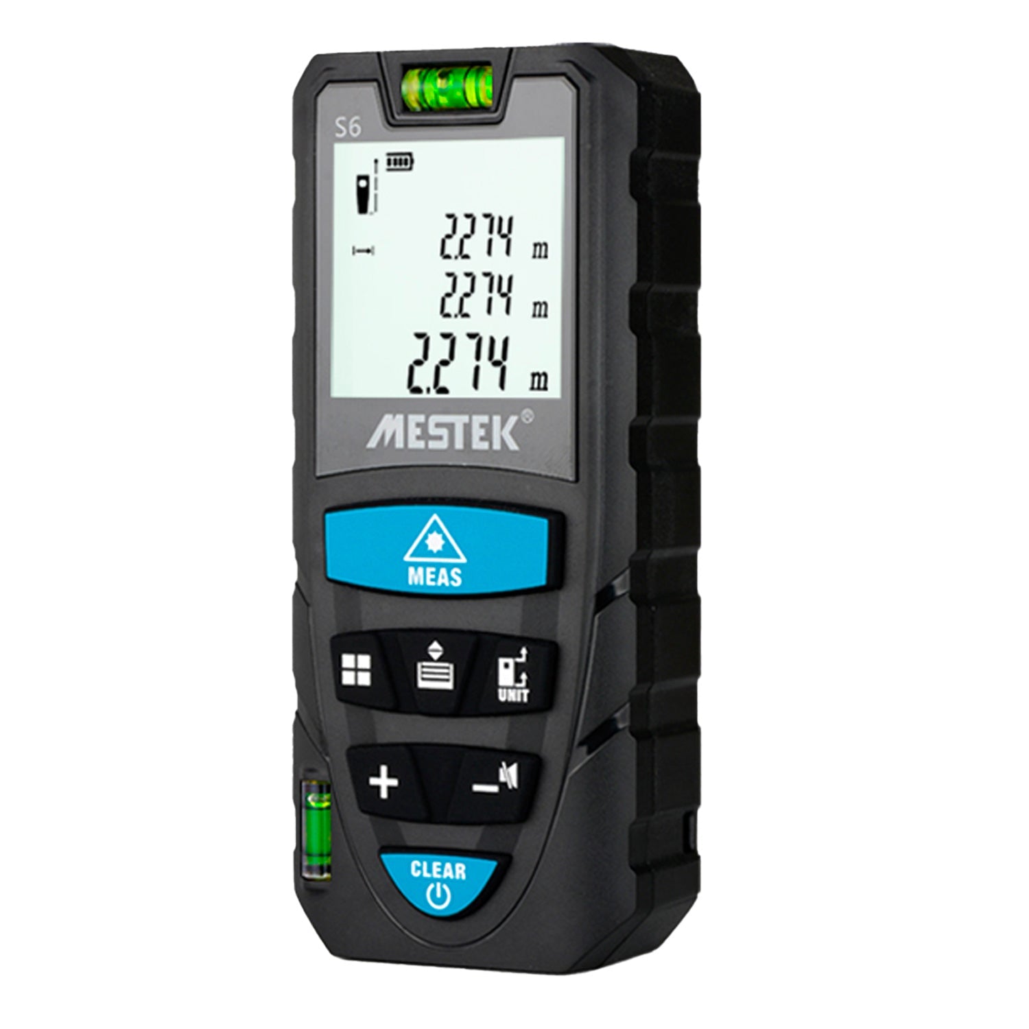 Precision Laser Distance Meter 165ft - Digital Laser Measure Tool with Backlit LCD, Portable Handheld Device for Home Improvement, Construction, and DIY Projects