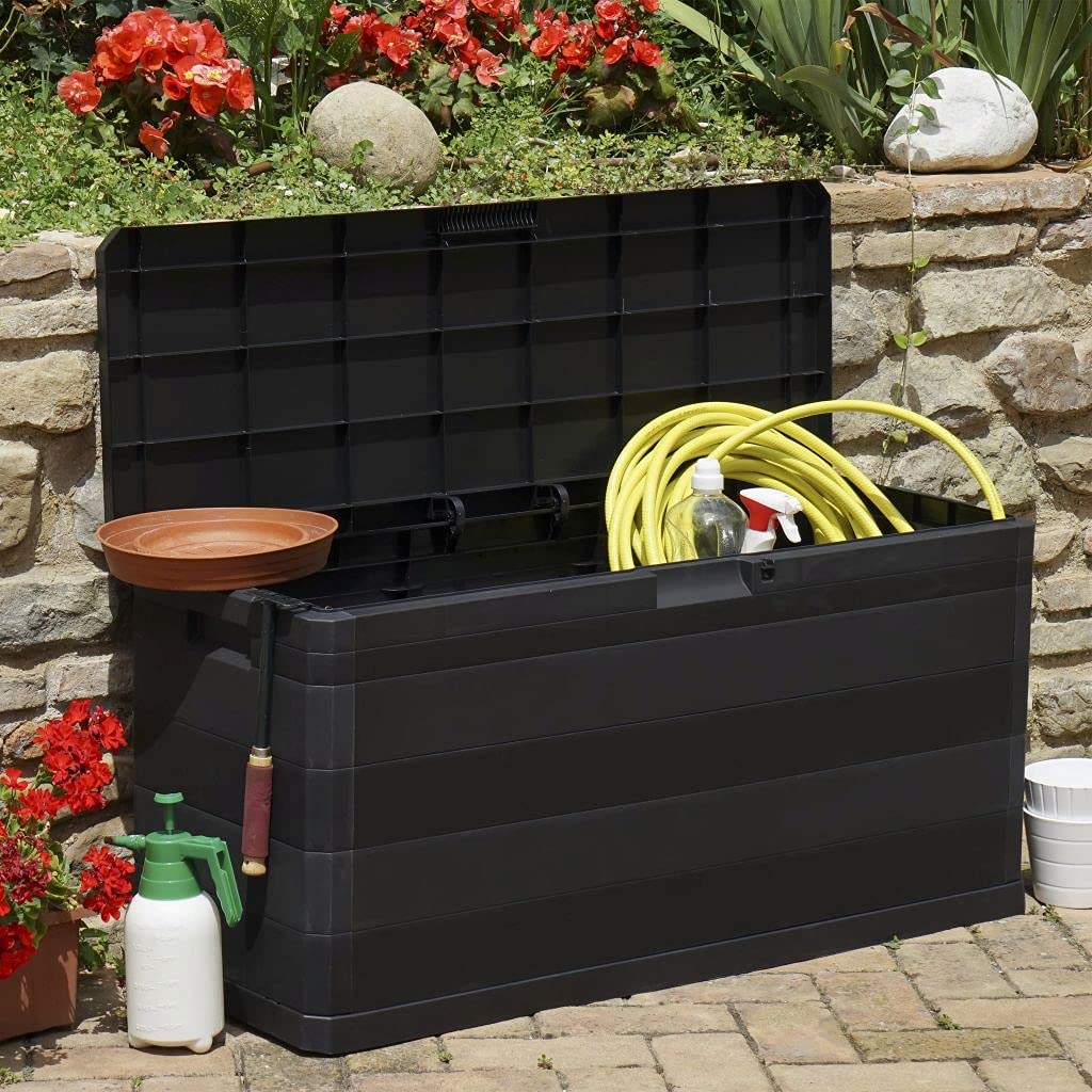 Outdoor Waterproof Deck Box with Seat - 46.1