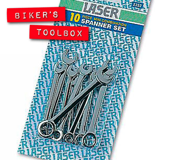 10-Piece Mini Metric Combination Spanner Set - Professional Compact Wrench Kit for Automotive, Bicycle & Home Repairs | Perfect for Mechanics, DIY Enthusiasts & Emergency Tool Kits