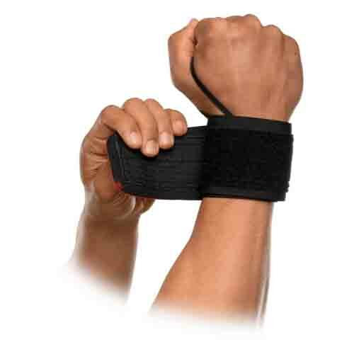 McDavid X501 BK Flex Fit Wrist Wraps - Black - Support & Stability for Weightlifting, CrossFit & Powerlifting - Ideal for Gym Workouts & Strength Training