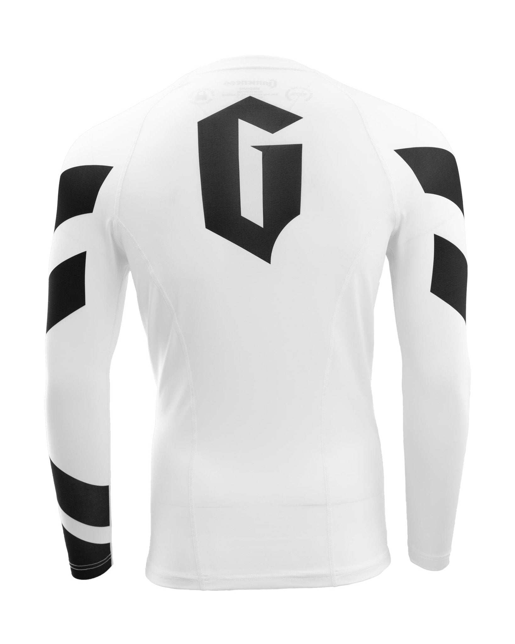 Men's Long Sleeve Pro Ranked Rash Guard - UPF 50+ Sun Protection for Surfing, MMA & Water Sports