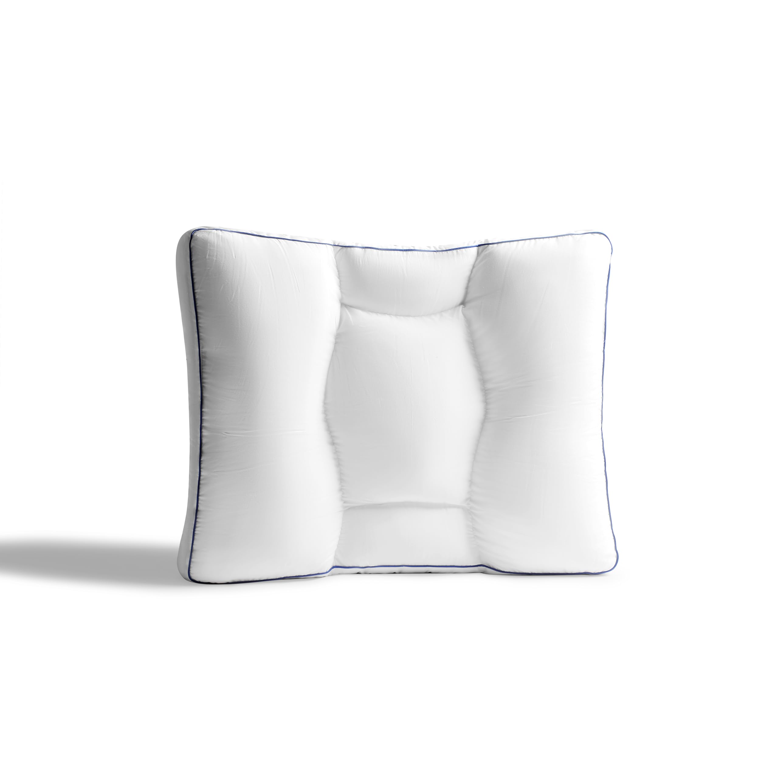 Functional Partition Pillow - Standard Size Bed Pillow for Back, Stomach & Side Sleepers - Orthopedic Support for Better Sleep - Perfect Gift for Family & Friends - Ideal for Home, Office & Travel Use