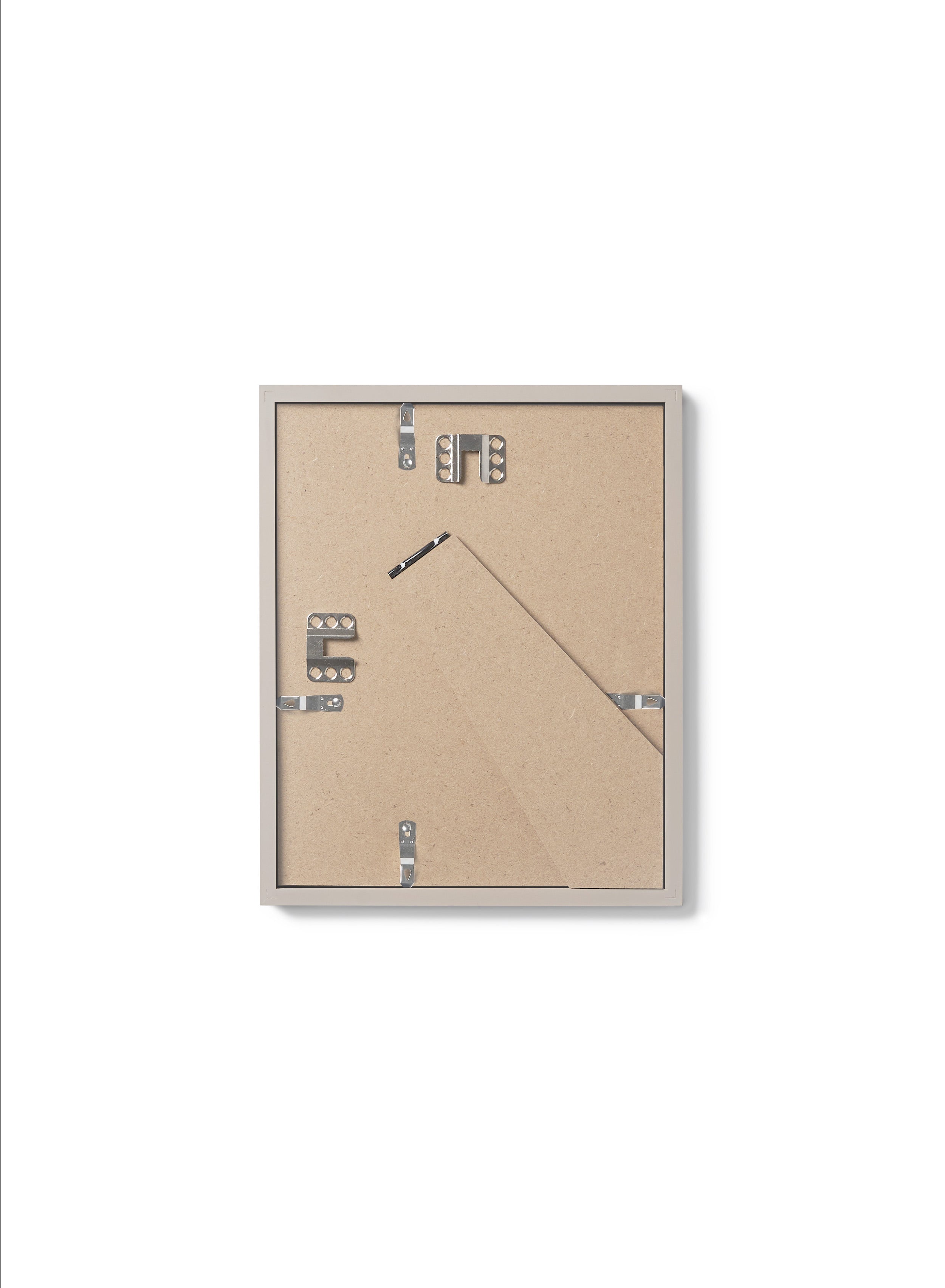 8x10 Inch Gray Wood Picture Frame - 20x25 cm Solid Wood Photo Frame for Wall Art, Home Decor, and Office Display