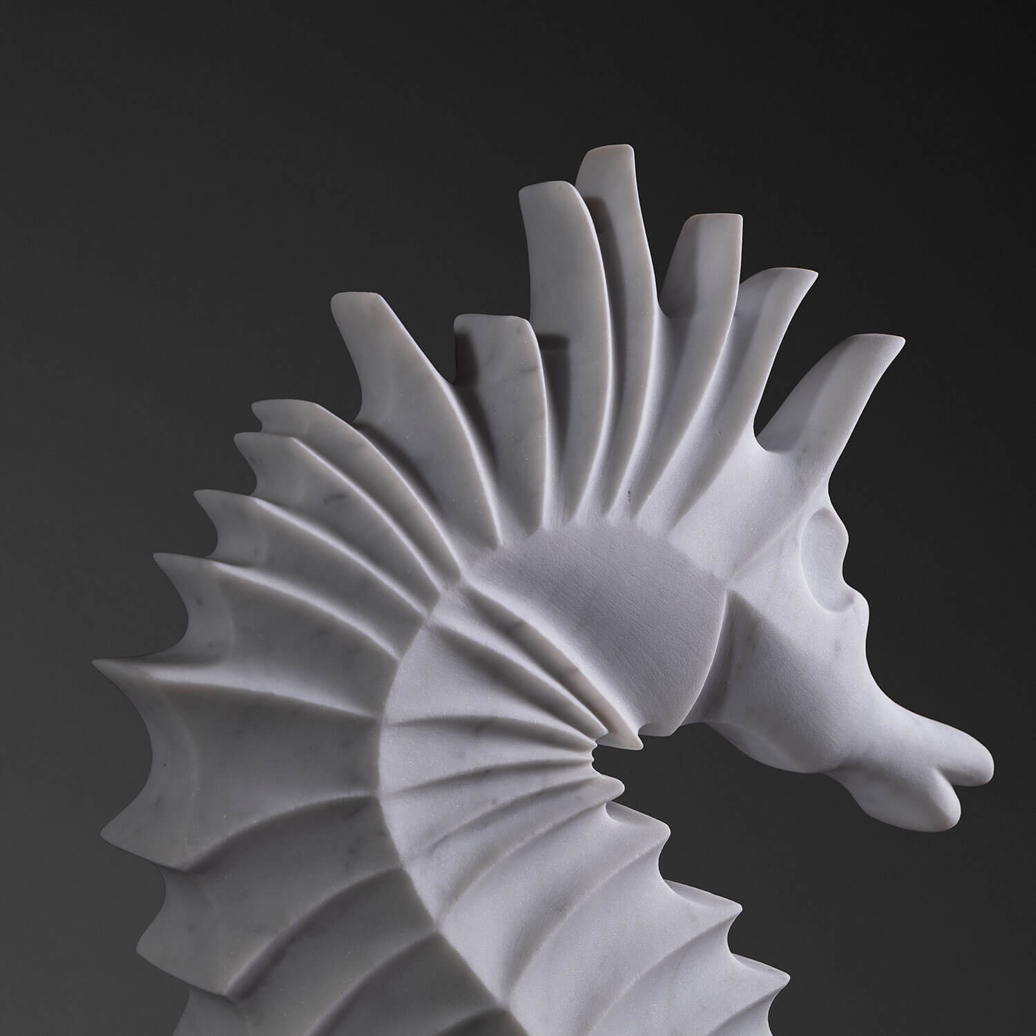 Seahorse White Figurine - Handcrafted Home Decor for Living Room, Office & Gift Giving - Perfect for Coastal, Beach & Nautical Themes