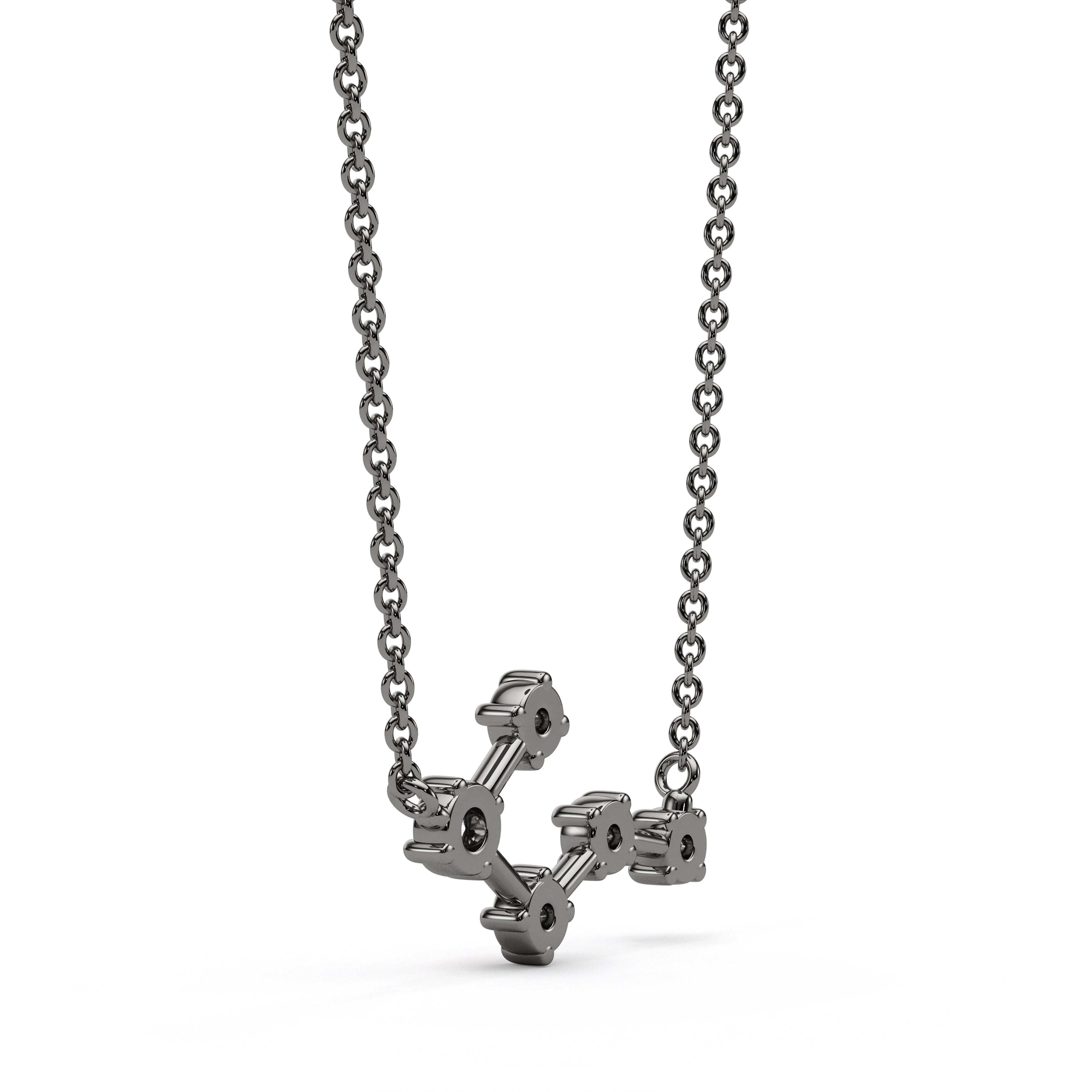 Big Dipper Constellation Diamond Necklace - Elegant 14K Gold Pendant for Women - Perfect Gift for Astronomy Lovers & Stargazers - Ideal for Anniversaries, Birthdays & Romantic Occasions