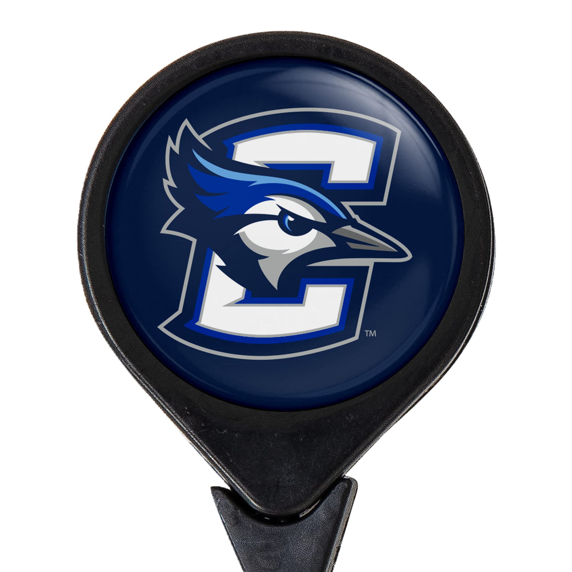 Creighton University CU Bluejays Retractable Badge Holder - Desert Cactus Design with Ticket Clip for ID Cards, Lanyards | Perfect for Work, School, Office & Campus Accessories