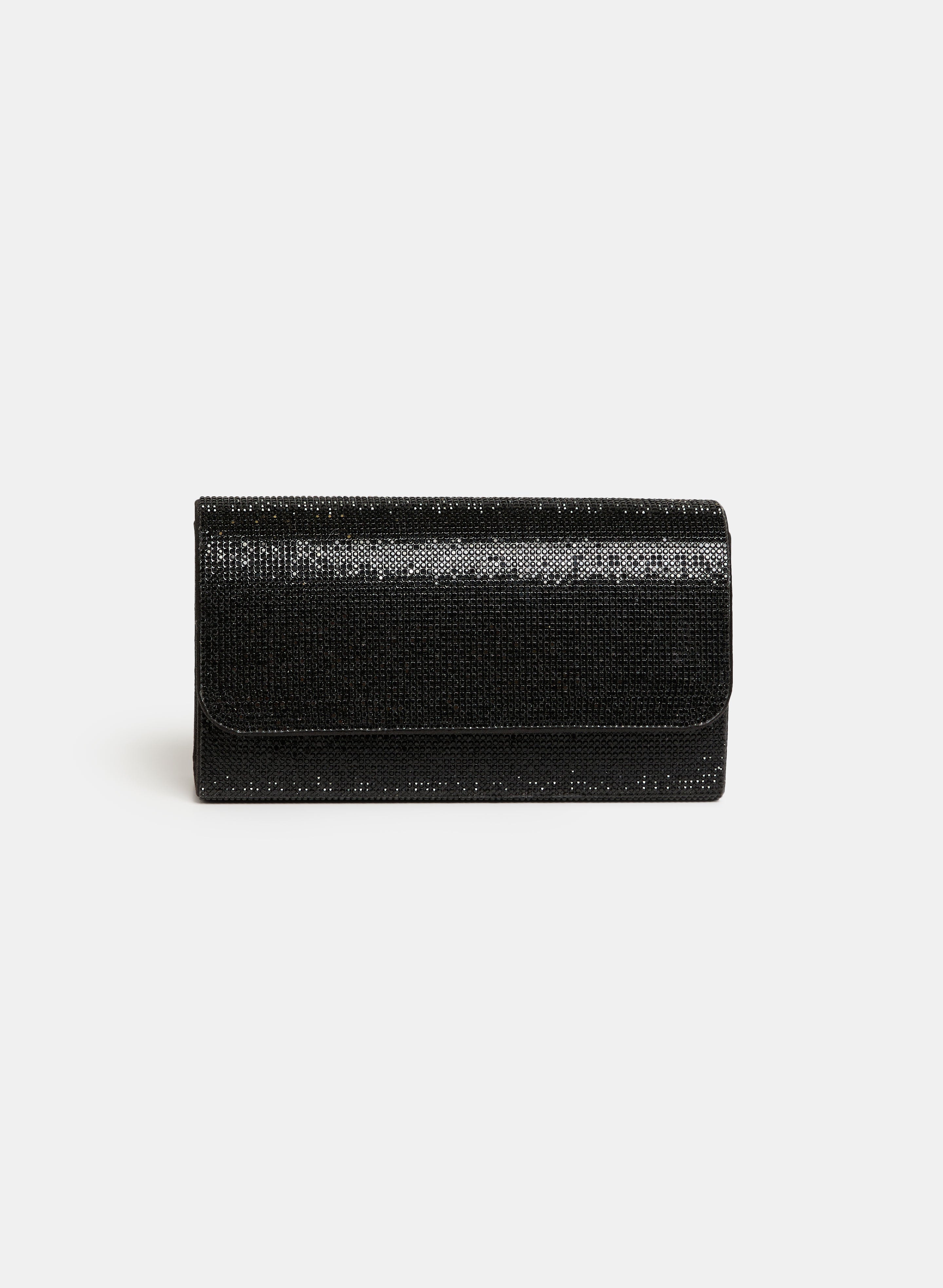 Elegant Crystal Envelope Clutch Purse for Women - Sparkling Evening Bag for Parties, Weddings & Special Occasions