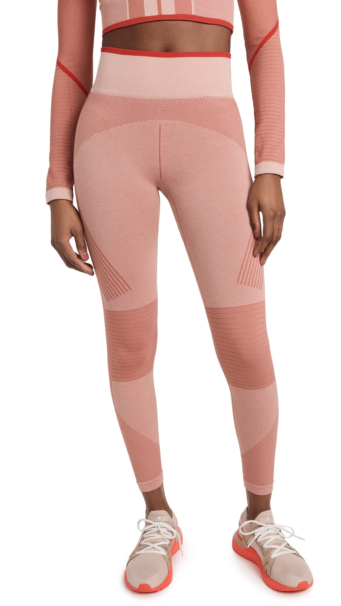 Adidas by Stella McCartney Women's TrueStrength Seamless Yoga 7/8 Leggings - High-Waisted Workout Tights for Yoga, Pilates & Gym - Moisture-Wicking & Stretchy Activewear