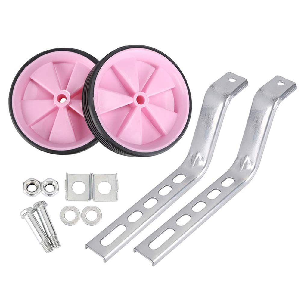 Kids Bike Training Wheels - 4.33 Inch Bicycle Stabilizers for 12-20 Inch Children's Bikes | Durable Replacement Stabiliser Wheels for Safe Cycling Practice | Perfect for Beginners Learning to Ride